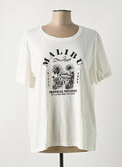 T-shirt blanc B.YOUNG pour femme seconde vue