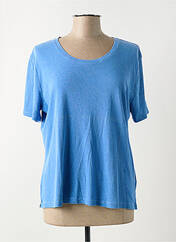 T-shirt bleu JANE BLUE pour femme seconde vue