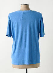 T-shirt bleu JANE BLUE pour femme seconde vue