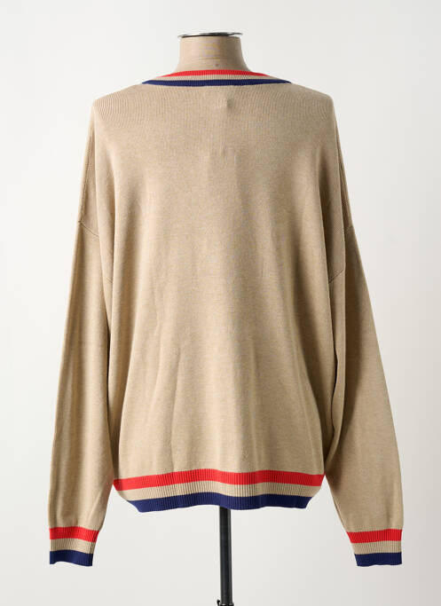 Gilet manches longues beige B.YOUNG femme