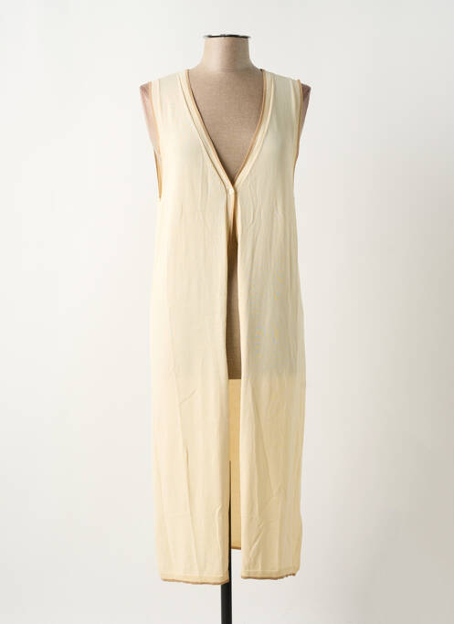 Gilet sans manche beige MD'M pour femme