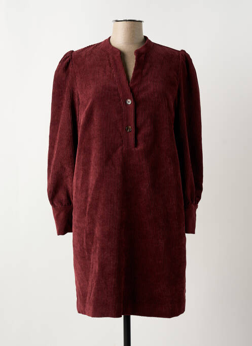 Robe mi-longue violet LA FEE MARABOUTEE pour femme