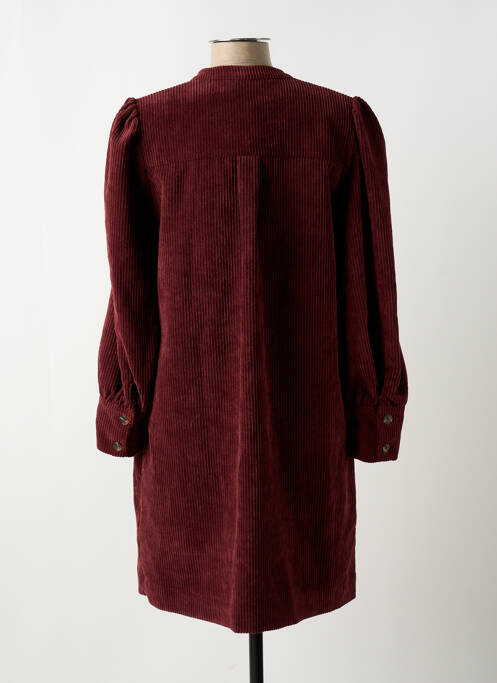 Robe mi-longue violet LA FEE MARABOUTEE femme