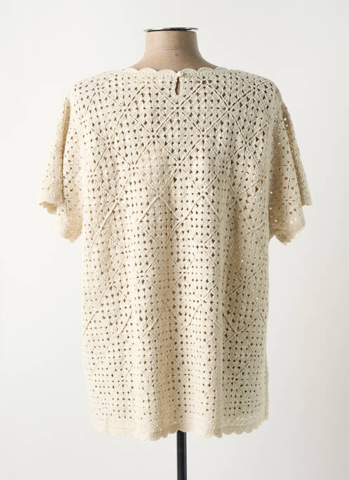 Top beige CREAM femme