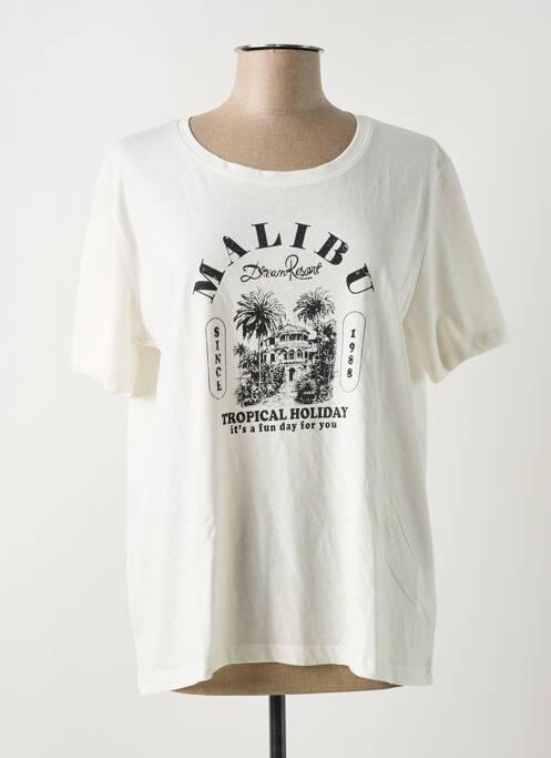 T-shirt blanc B.YOUNG pour femme