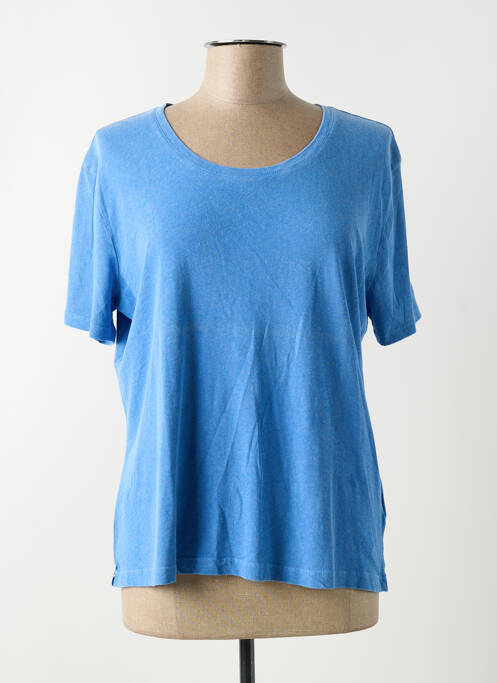 T-shirt bleu JANE BLUE pour femme