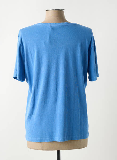 T-shirt bleu JANE BLUE femme
