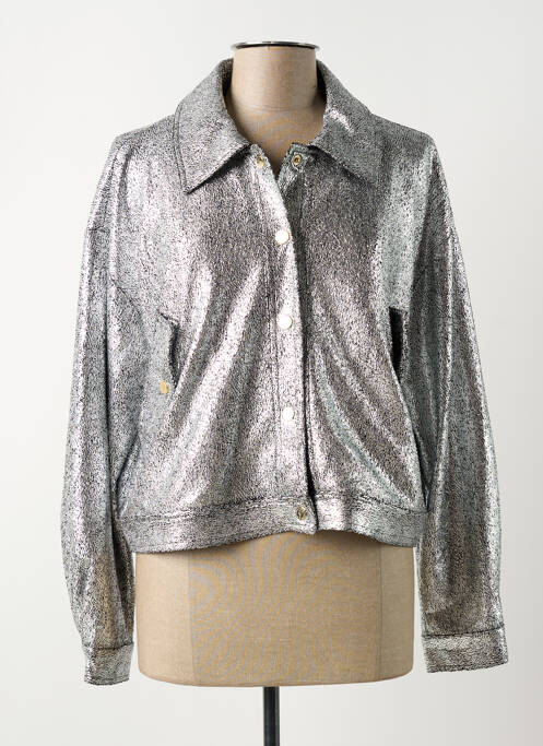 Veste casual argent LOLA CASADEMUNT pour femme