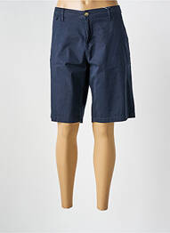 Bermuda coupe droite bleu CREAM femme