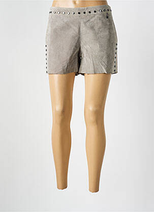 Short coupe droite gris LIU JO femme