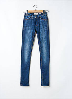 Jeans coupe slim poches bleu ICHI femme