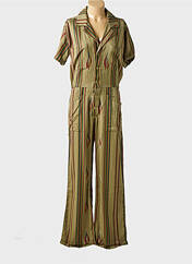 Combi-pantalon vert FIVE pour femme seconde vue