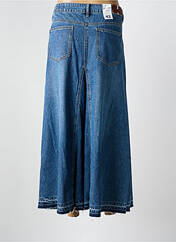 Jupe longue bleu JANE BLUE pour femme seconde vue