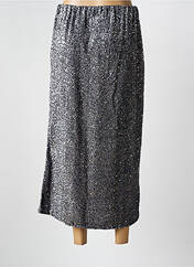 Jupe longue argent INTUITION pour femme seconde vue
