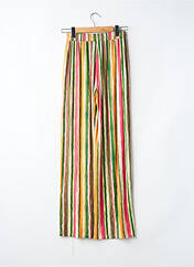 Pantalon droit vert MD'M pour femme seconde vue