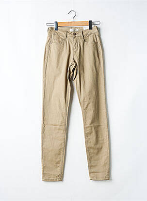 Pantalon slim vert CREAM pour femme