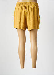 Short jaune JOHANNA PARIS pour femme seconde vue