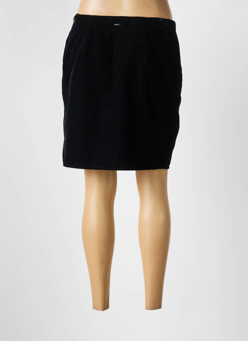 Jupe courte coupe droite noir MORGAN femme