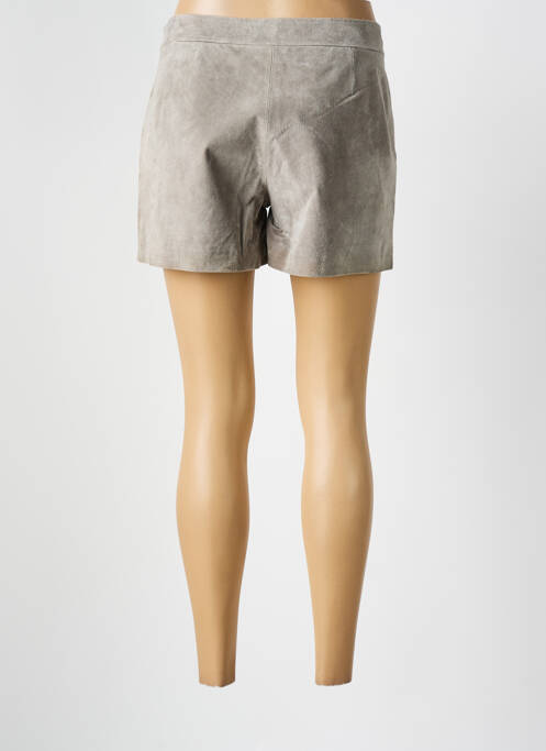 Short coupe droite gris LIU JO femme