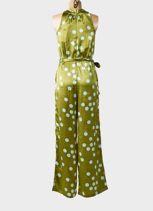 Combi-pantalon coupe fluide sans manche vert MD'M femme