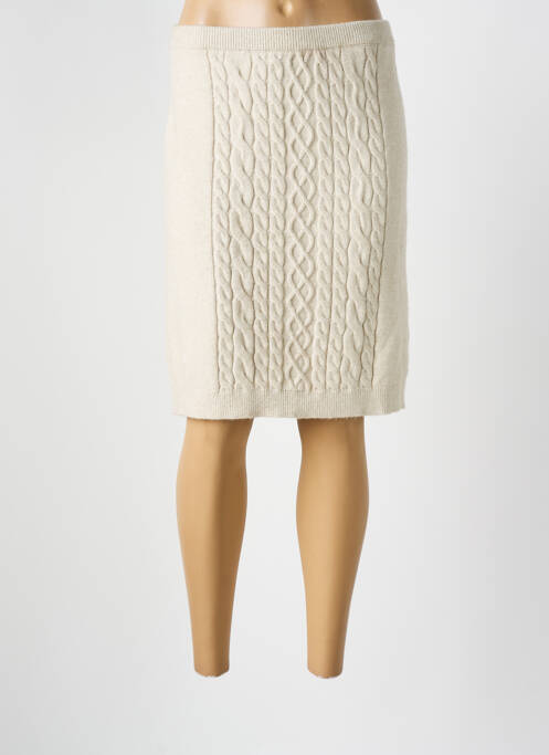 Jupe courte beige CREAM pour femme