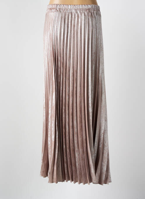 Jupe longue argent STRASS femme