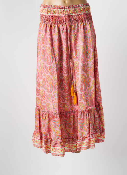 Jupe longue rose BOLD & BEAUTIFUL pour femme