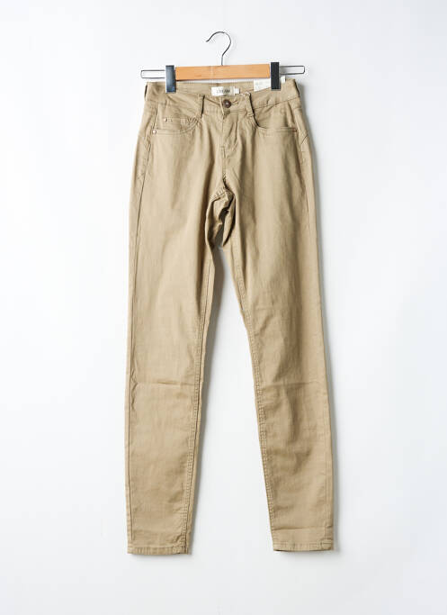 Pantalon slim vert CREAM pour femme