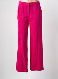 Pantalon large rose B.YOUNG femme