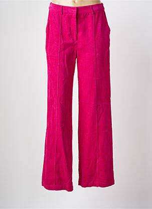Pantalon large rose B.YOUNG femme