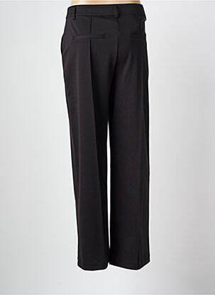 Pantalon droit noir ICHI femme