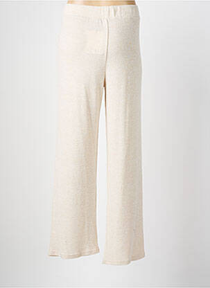 Pantalon droit beige ICHI femme