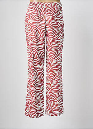 Pantalon droit marron B.YOUNG femme