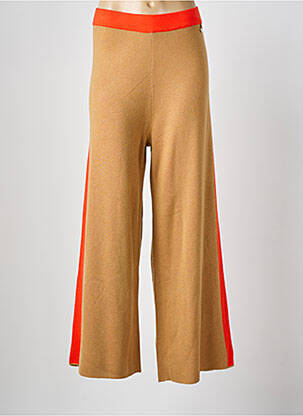 Pantalon flare beige LOLA CASADEMUNT femme
