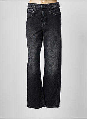 Jeans coupe droite noir B.YOUNG femme