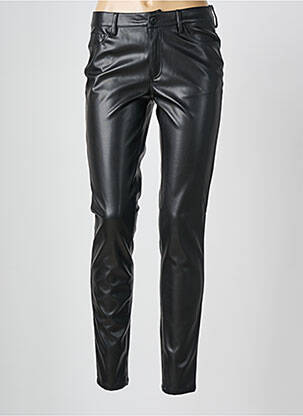 Pantalon slim noir ICHI femme