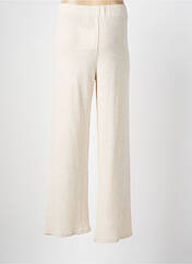 Pantalon droit beige ICHI pour femme seconde vue