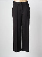 Pantalon droit noir ICHI pour femme seconde vue