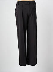 Pantalon droit noir ICHI pour femme seconde vue