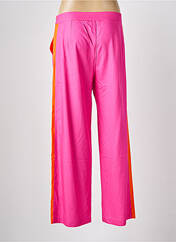 Pantalon droit rose LOLA CASADEMUNT pour femme seconde vue