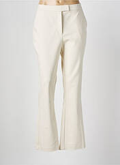 Pantalon flare beige B.YOUNG pour femme seconde vue