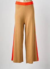 Pantalon flare beige LOLA CASADEMUNT pour femme seconde vue