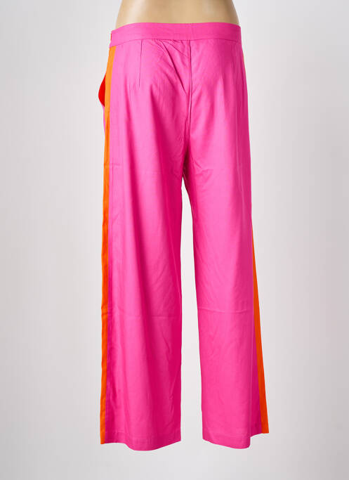 Pantalon droit rose LOLA CASADEMUNT femme