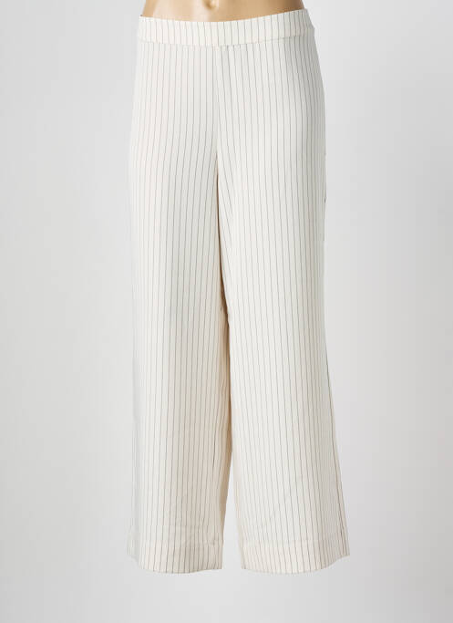 Pantalon droit blanc B.YOUNG femme