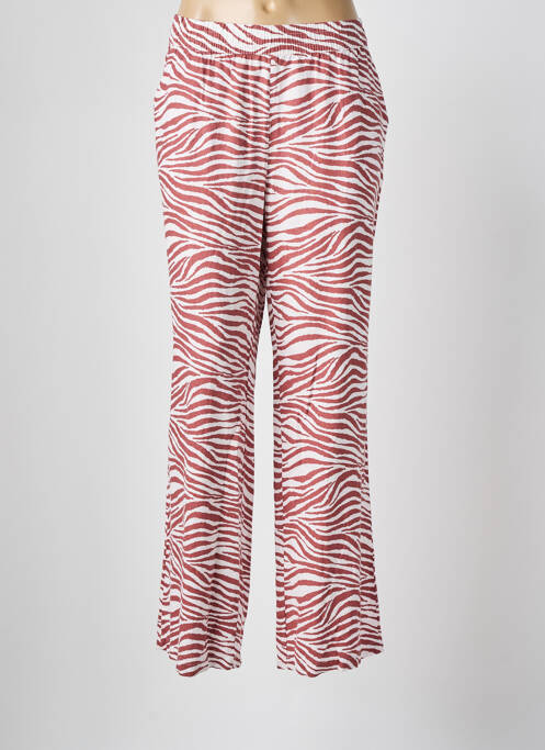 Pantalon droit marron B.YOUNG pour femme