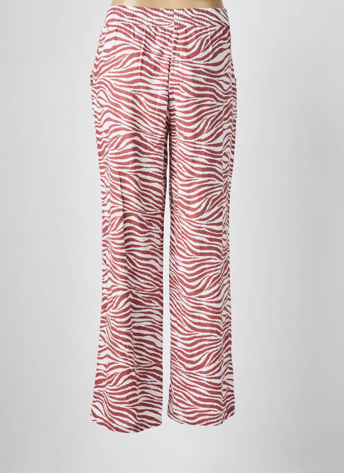 Pantalon droit marron B.YOUNG femme