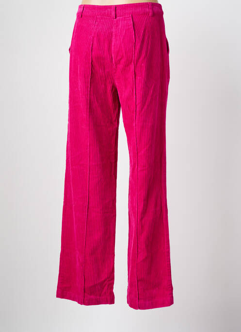 Pantalon large rose B.YOUNG femme