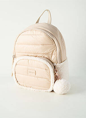 Sac à dos poches beige LIU JO femme