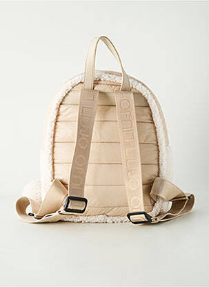 Sac à dos poches beige LIU JO femme