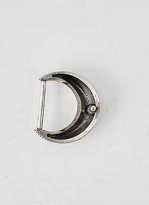Ceinture effet matière satinée argent YOLETE femme